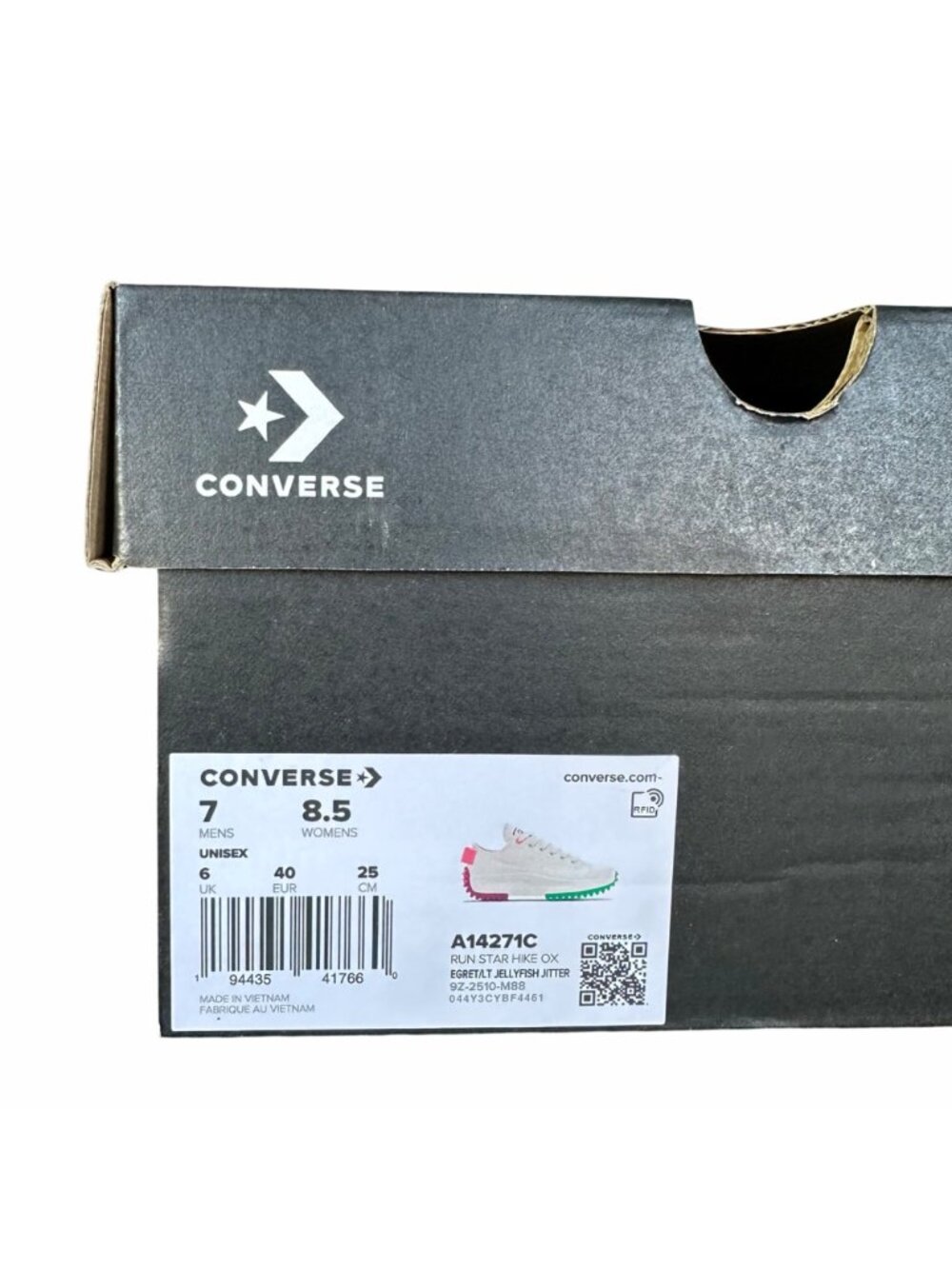 ❤️Converse Run Star Hike Platform Color Pop Sz 8.5 Women's Shoes Sneaker A14271C - Picture 9 of 13